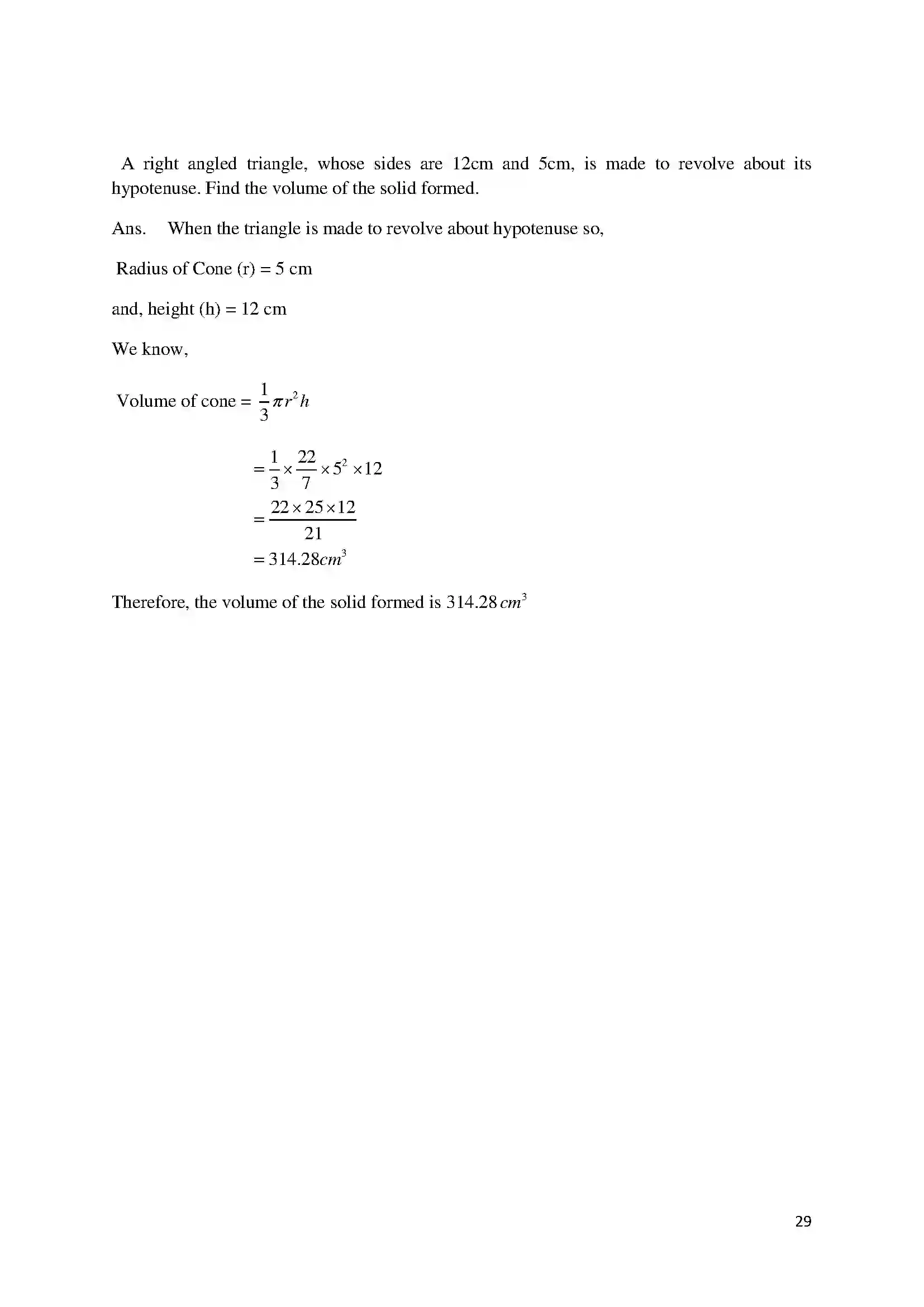 Bihar Board Class 10th 2018 Mathematics  2018 Previous Year Paper 29