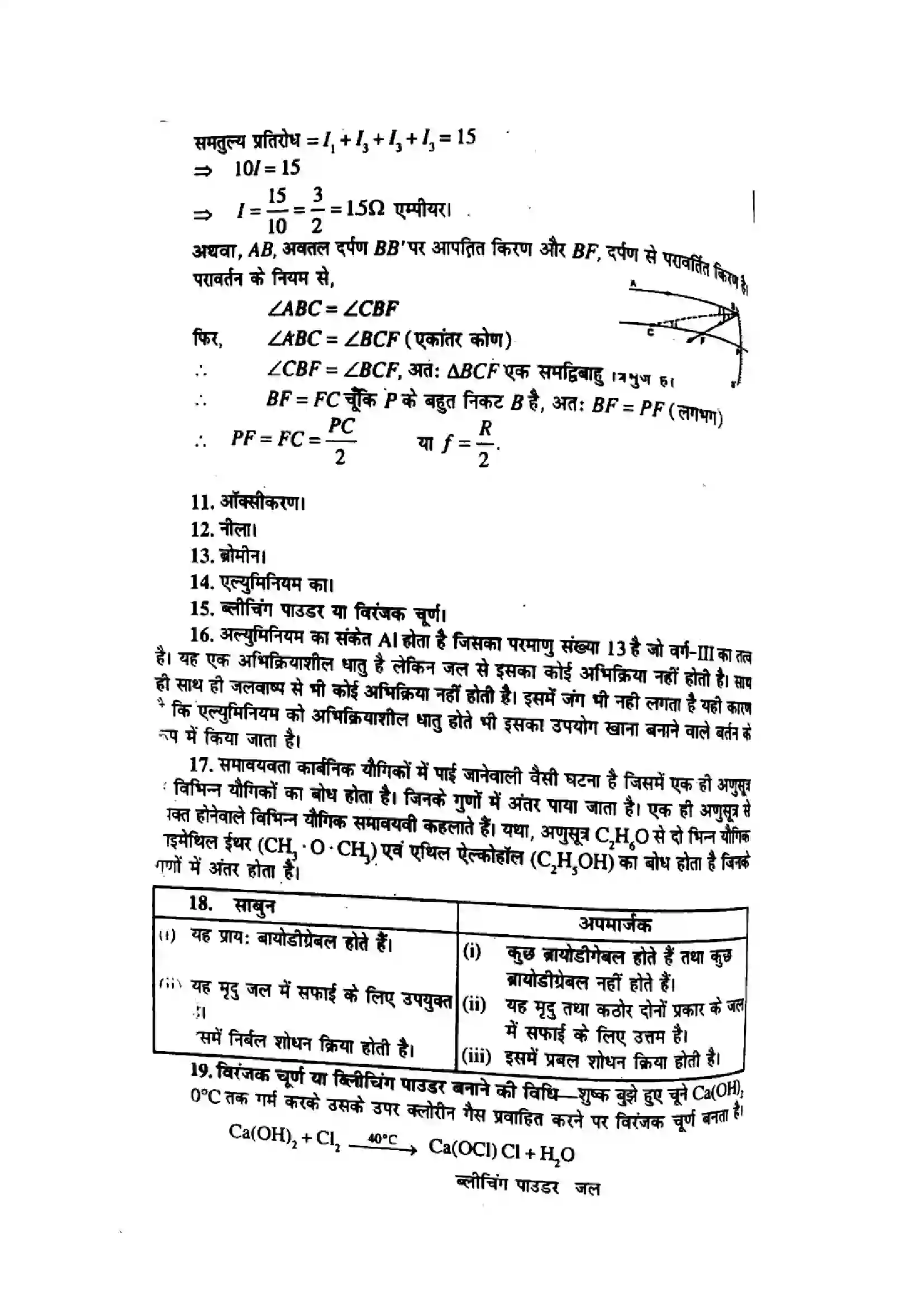 Bihar Board Class 10th 2015 Science  P2  2015 Previous Year Paper 5
