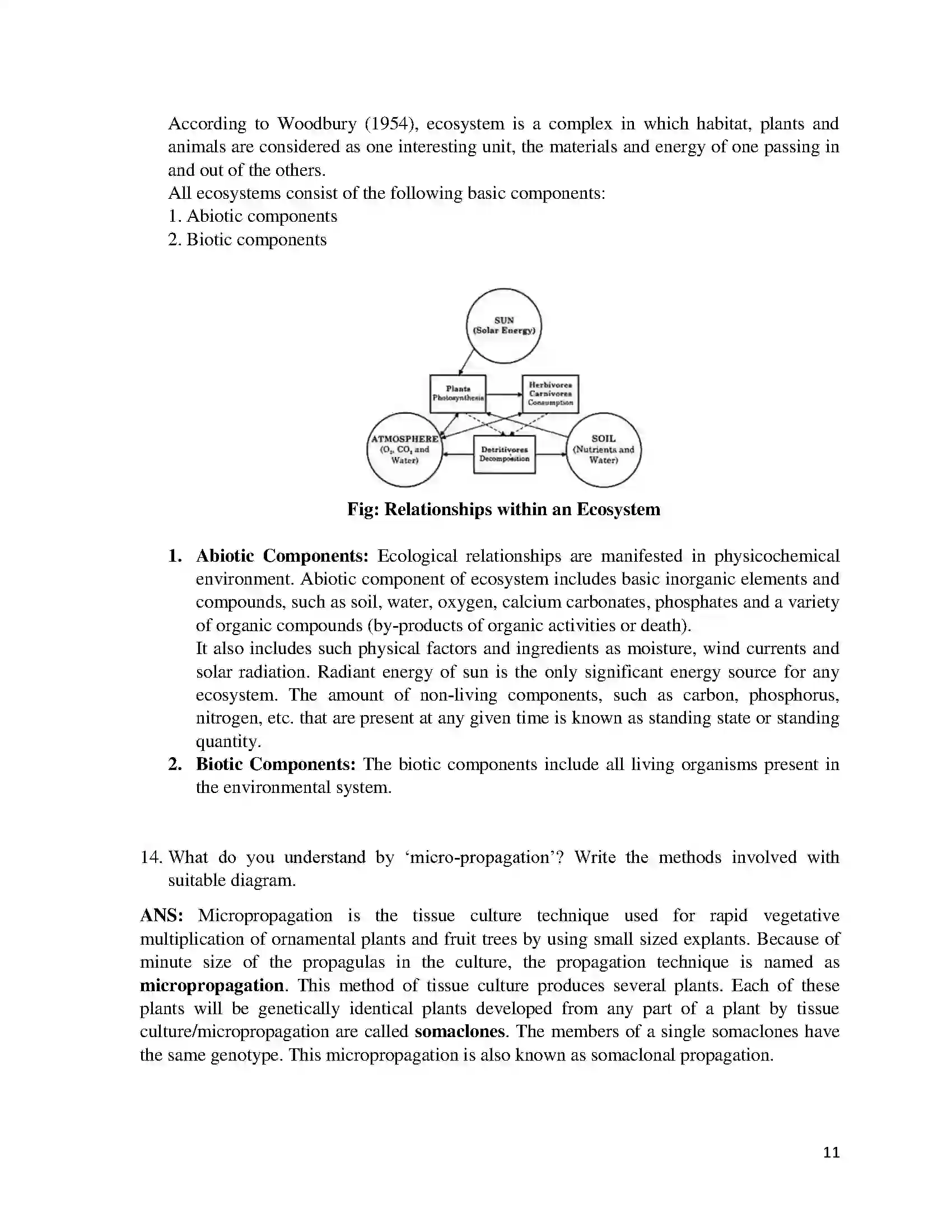 Bihar Board Class 12th 2016 Biology  2016 Previous Year Paper 11