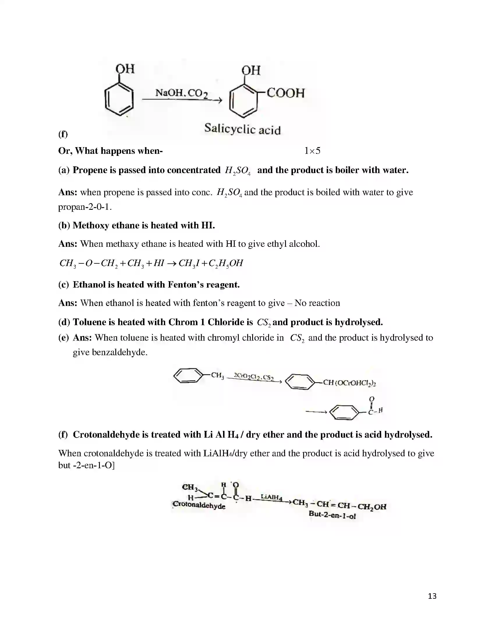 Bihar Board Class 12th 2017 Chemistry  2017 Previous Year Paper 13