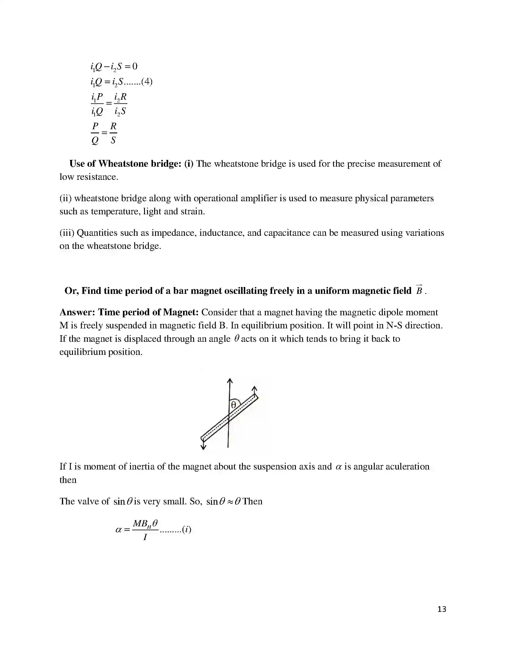 Bihar Board Class 12th 2017 Physics  2017 Previous Year Paper 13
