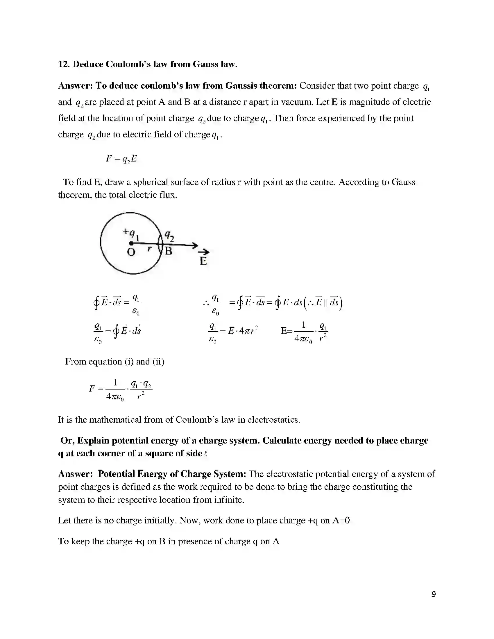 Bihar Board Class 12th 2017 Physics  2017 Previous Year Paper 9