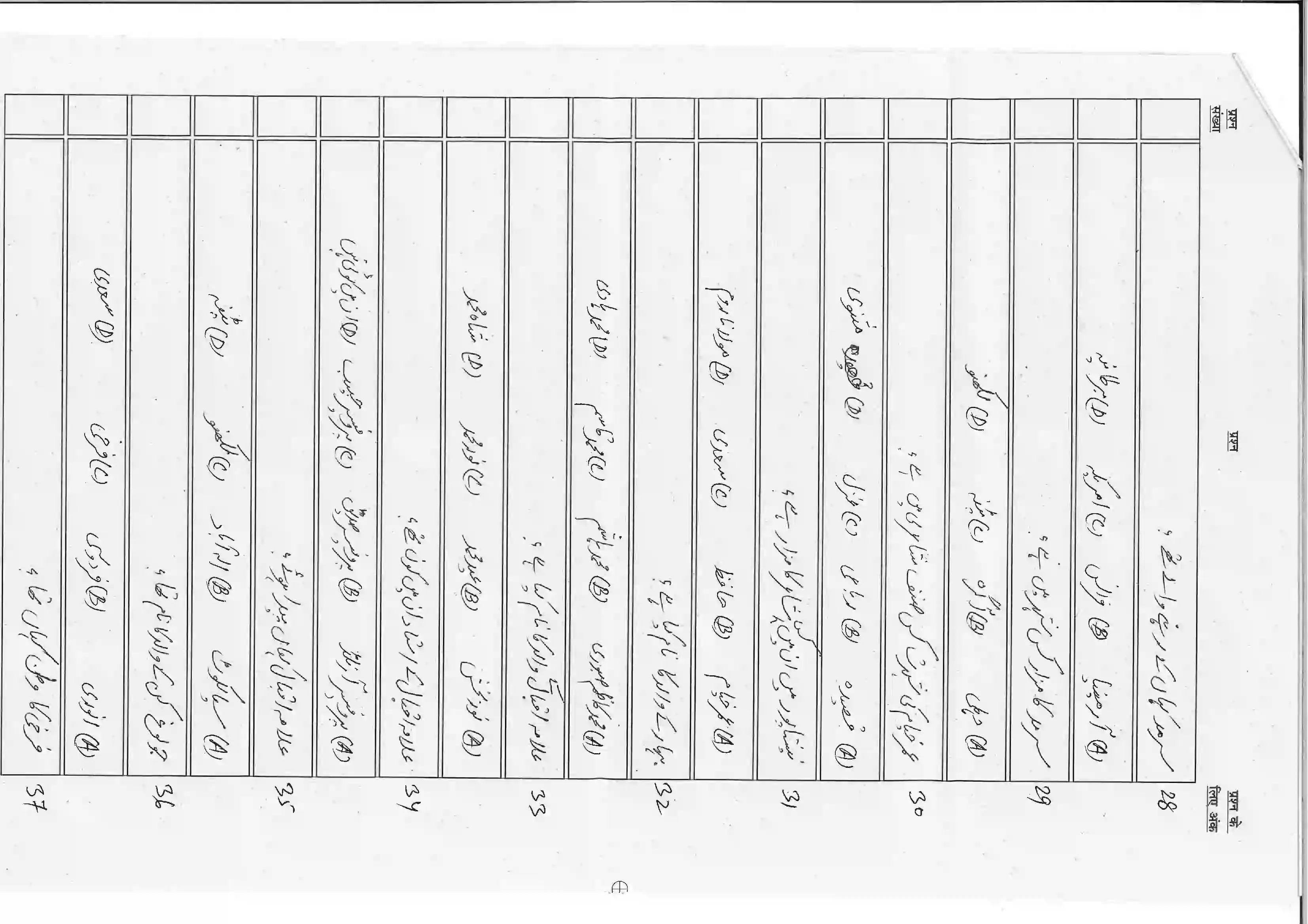 Bihar Board Class 10th 2026 Persian (Sil) Sample Paper 6