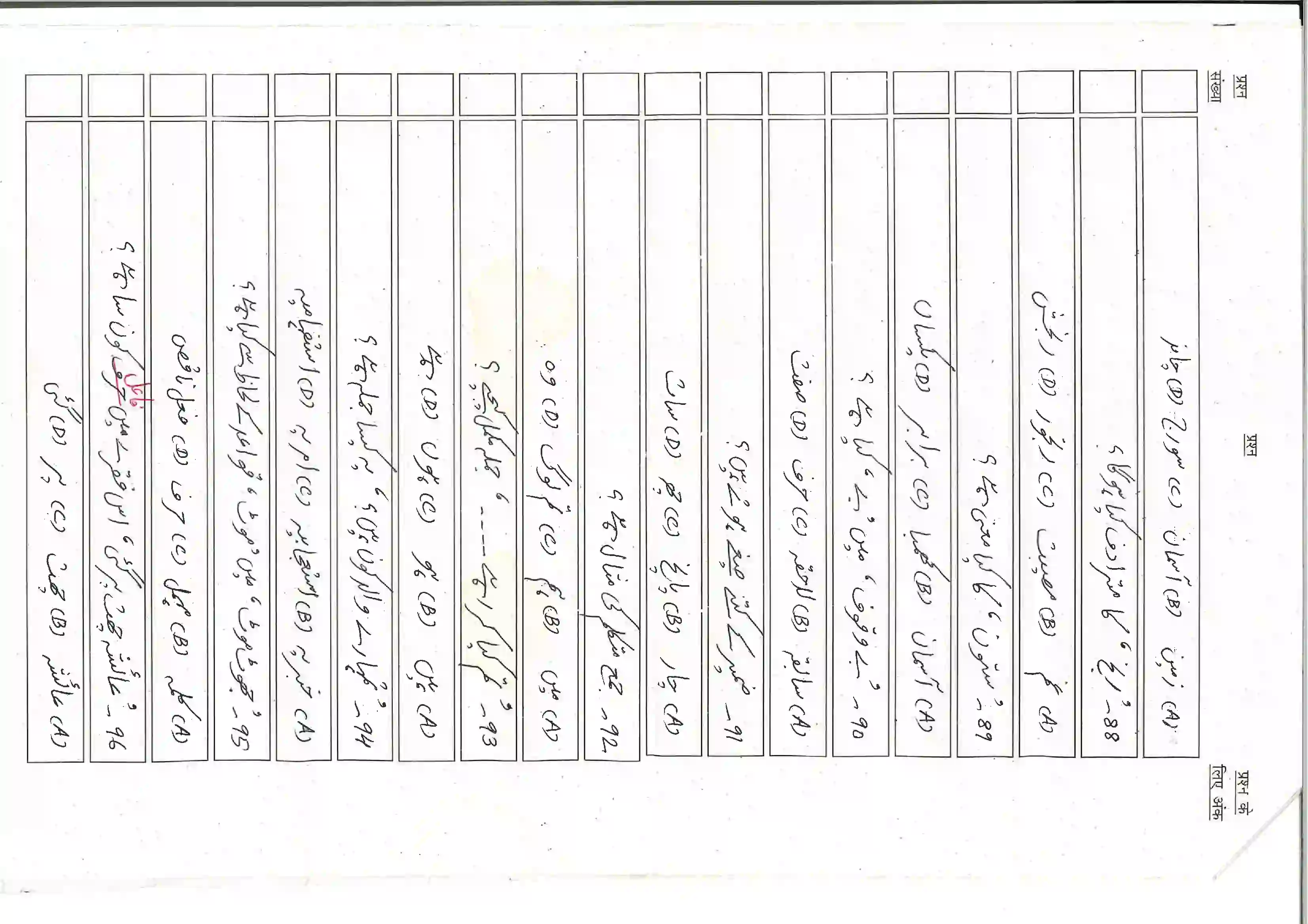 Bihar Board Class 10th 2026 Urdu (Mil) Sample Paper 14